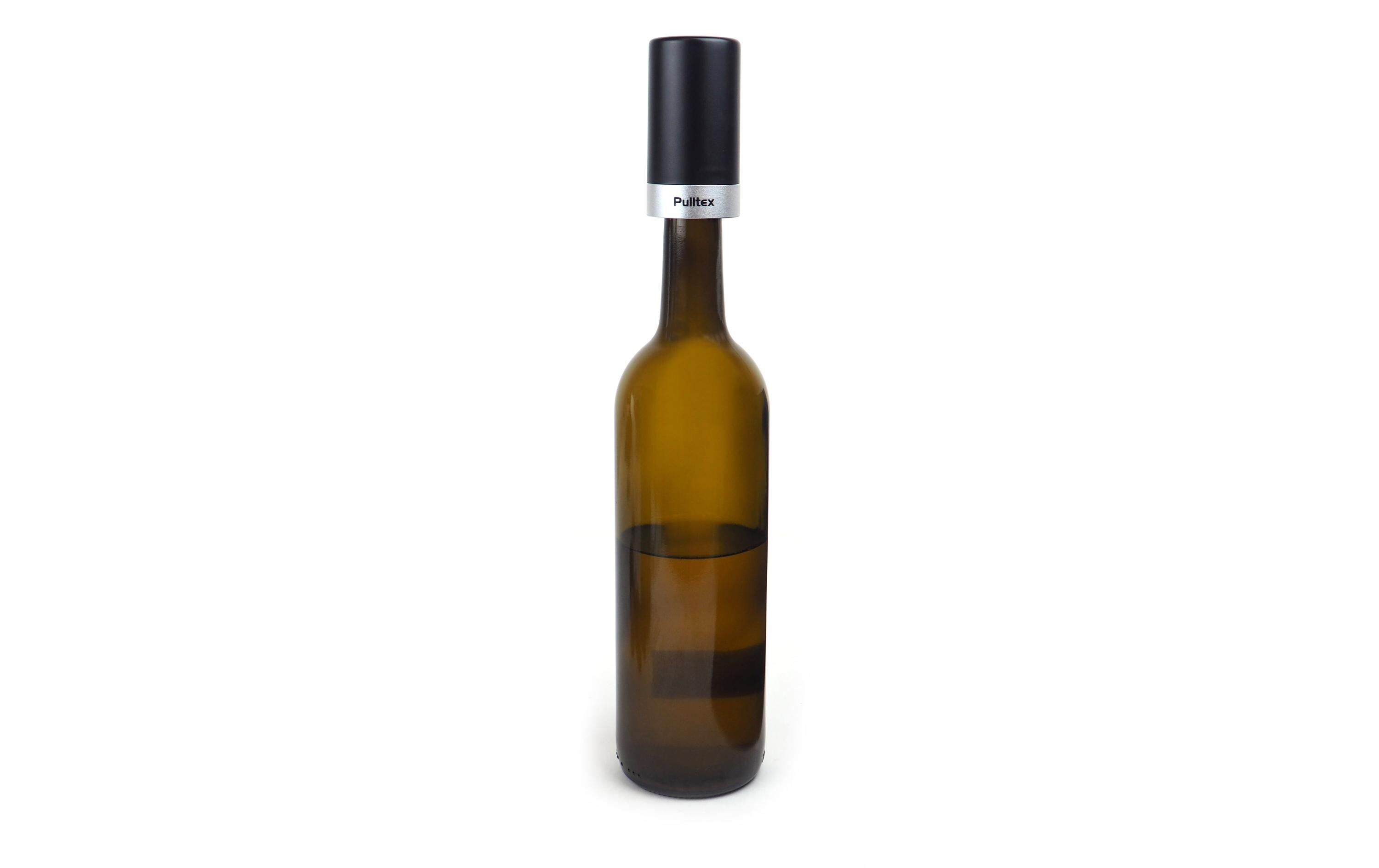 Weinflaschenverschluss VACUUM WINE SAVER SchwarzWeinverschluss