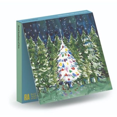 Ra Winter Trees Box X10 Cards