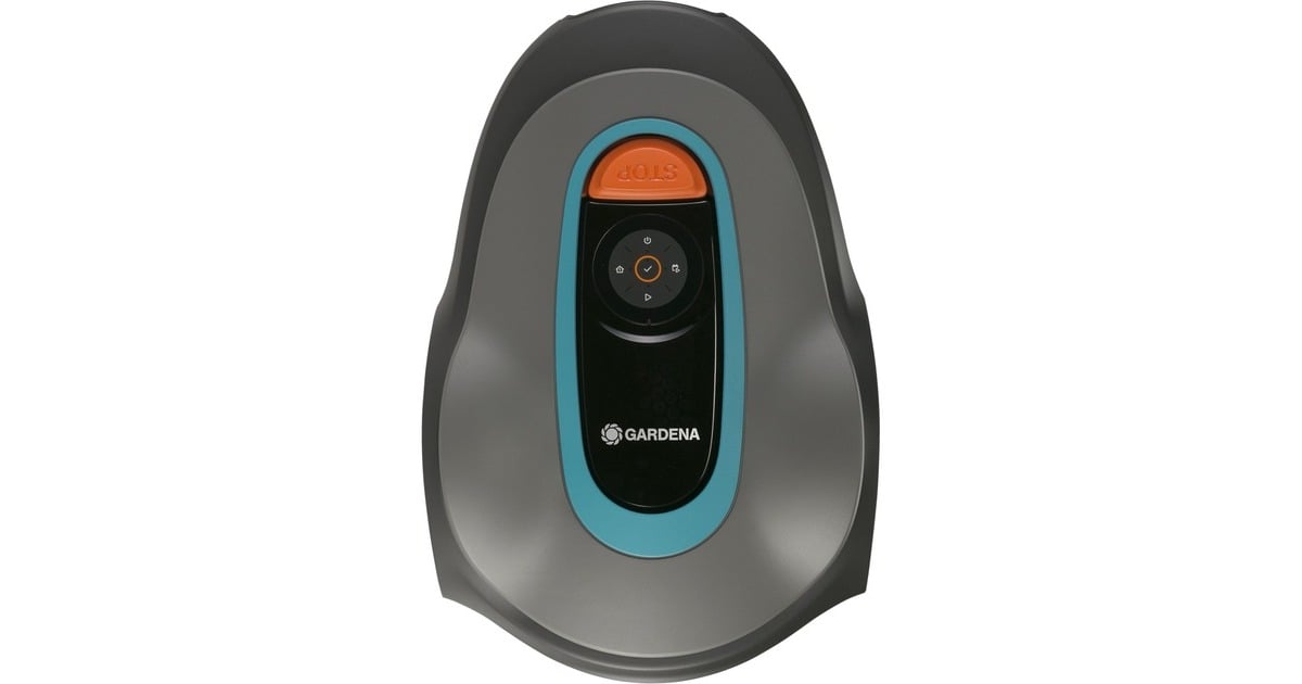 GARDENARobotmaaier SILENO minimo 250  (Grijs/turquoise, 250 m², Li-ion accu + Basisstation inbegrepen, Bluetooth)