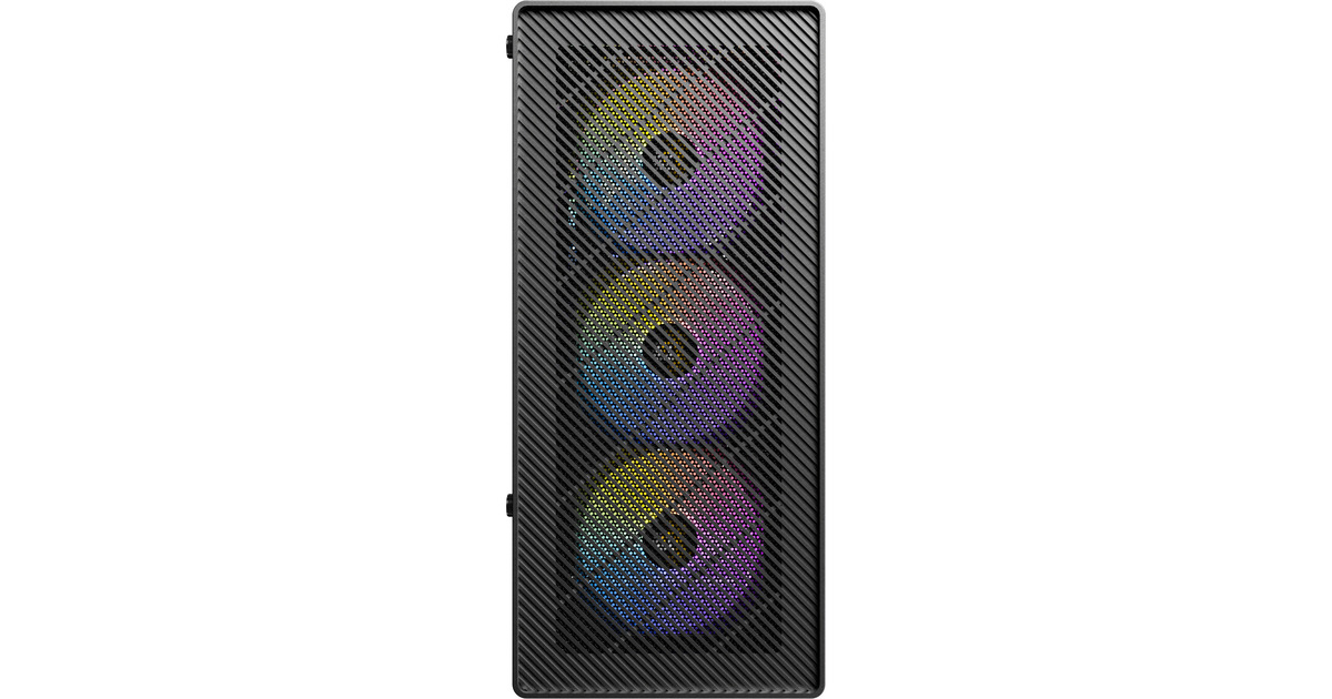 AntecAX26 RGB Elite midi tower behuizing  (Zwart | 3x USB-A | Tempered Glass)