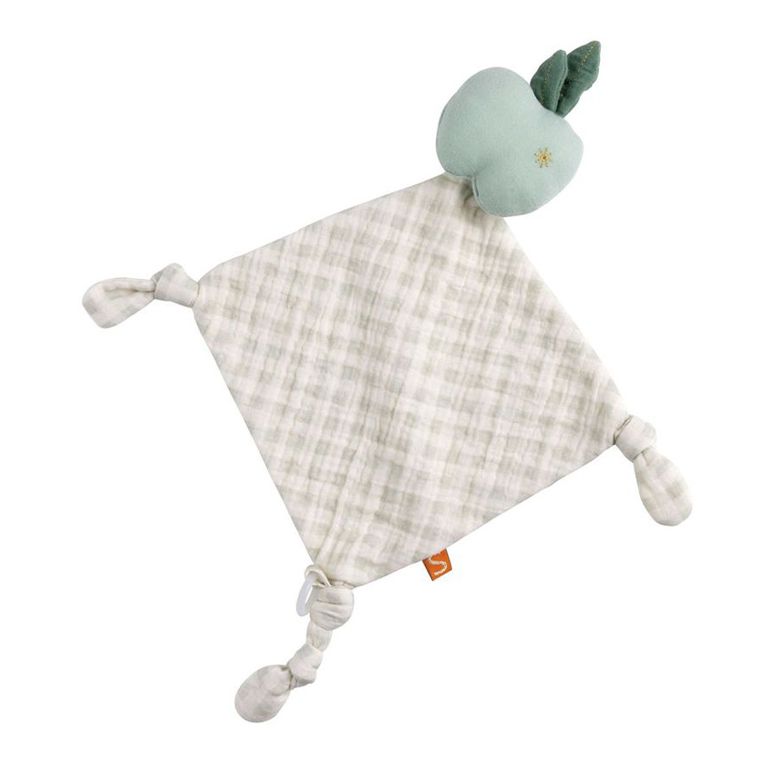 Doudou mouchoir Botanica - Pomme