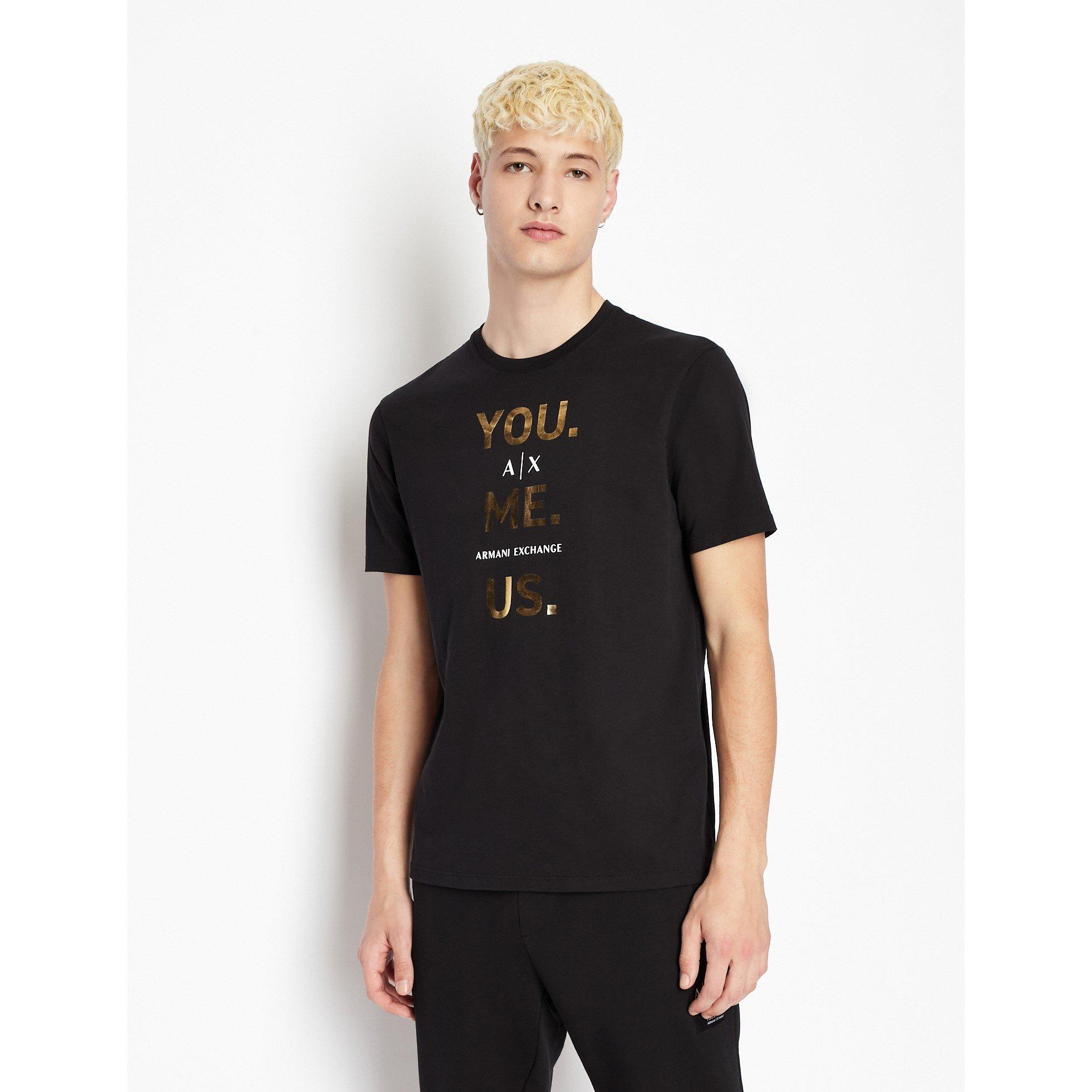 Armani Exchange # AX Text Tee Sn99