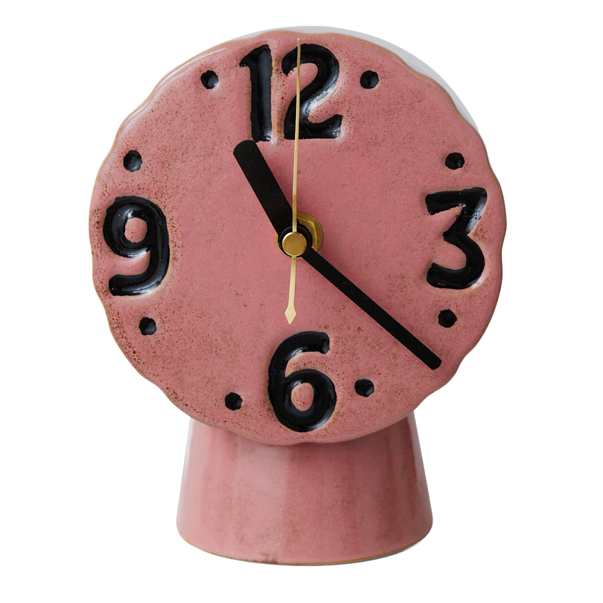 Klok Retro Ceramic pink