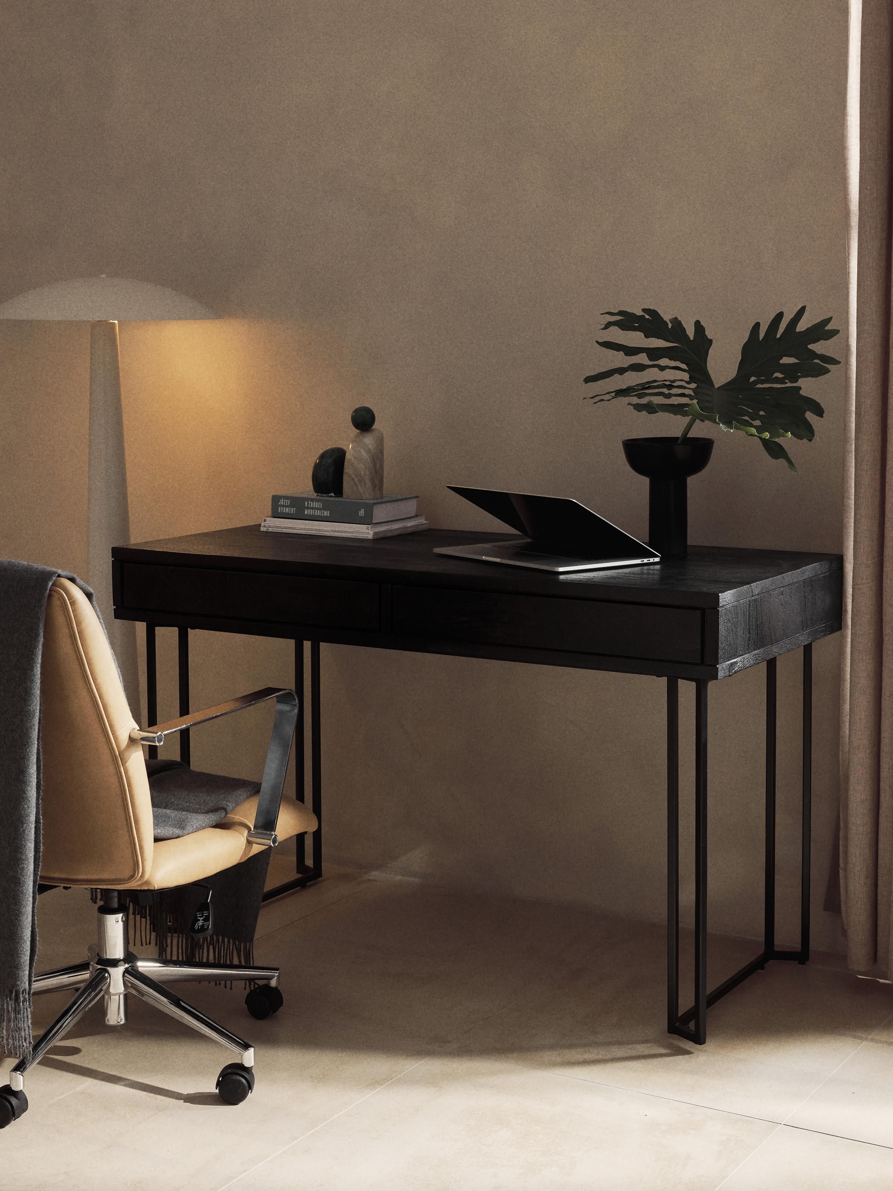 Bureau Luca van mangohout met lades