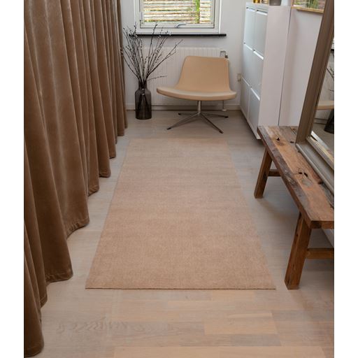 Tica Copenhagen Unicolor Gulvtæppe, Ivory, 90x200 cm
