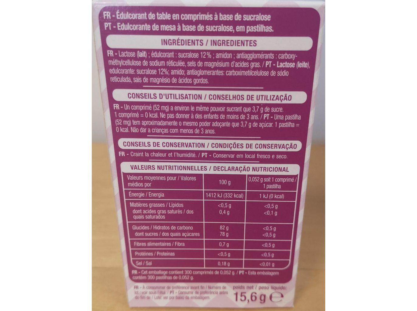 ADOÇANTE AUCHAN 300 UN