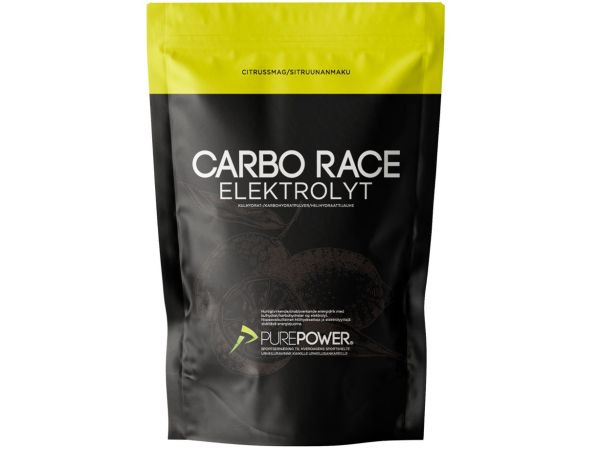 PurePower Carbo Race Citrus Elektrolyt, 1 kg