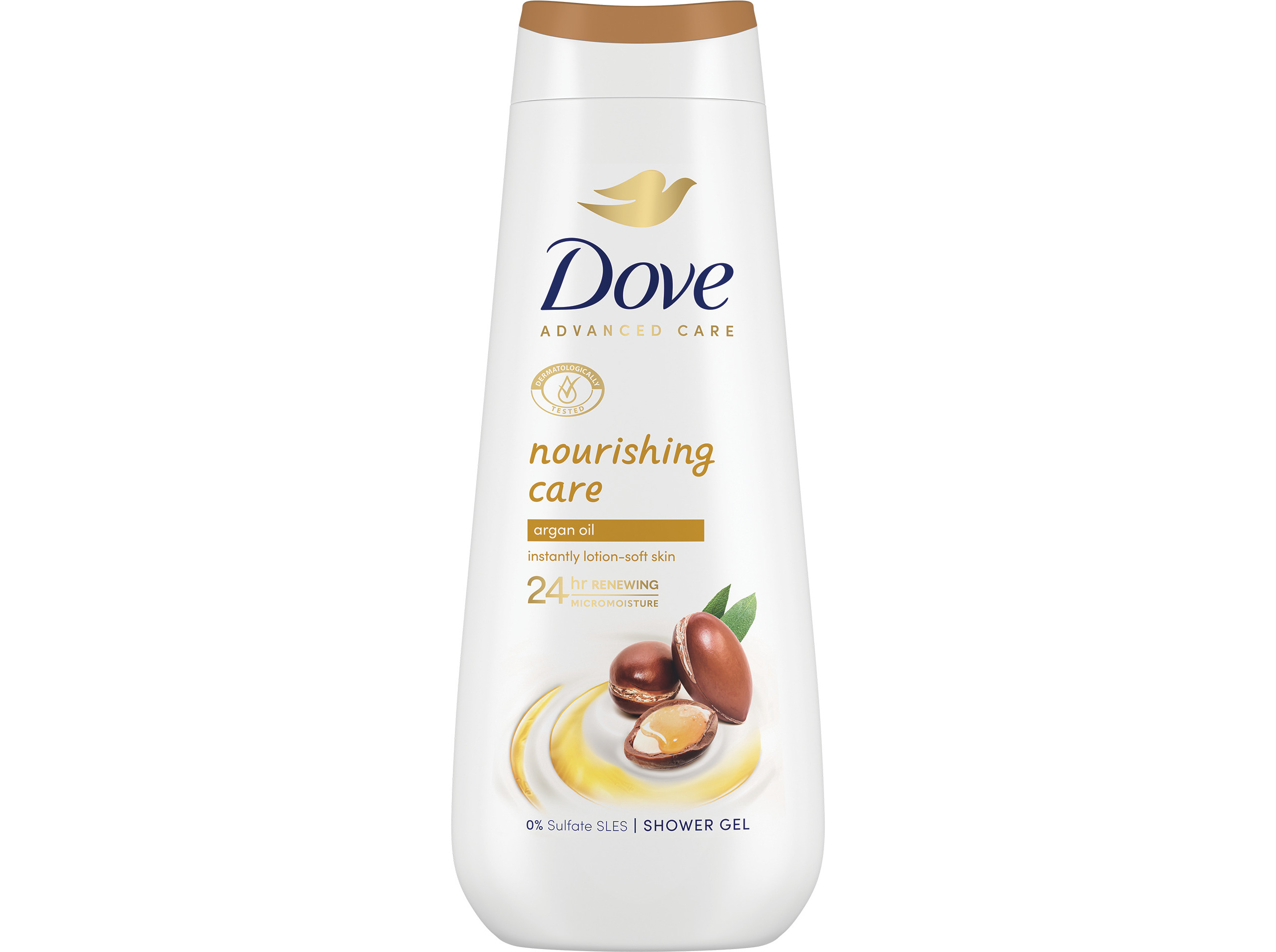 GEL BANHO DOVE ADV NOURISHING ARGAN OIL 600ML