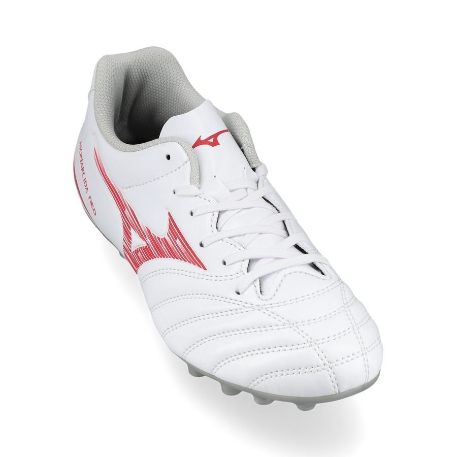 Mizuno Monarcida Neo lll Select AG Charge - Blanc/Radiant Red Enfant