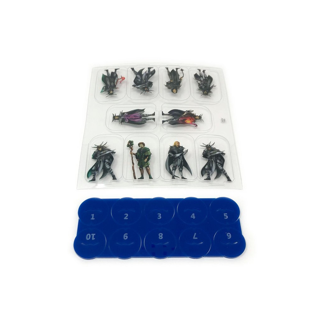 Flat Plastic Miniatures - Dragon Cultists - 10pc