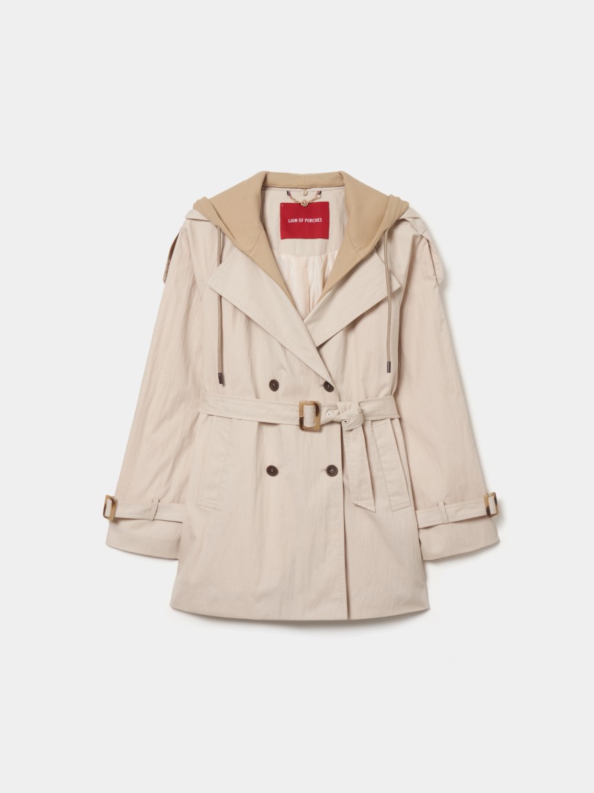 Gabardine curta