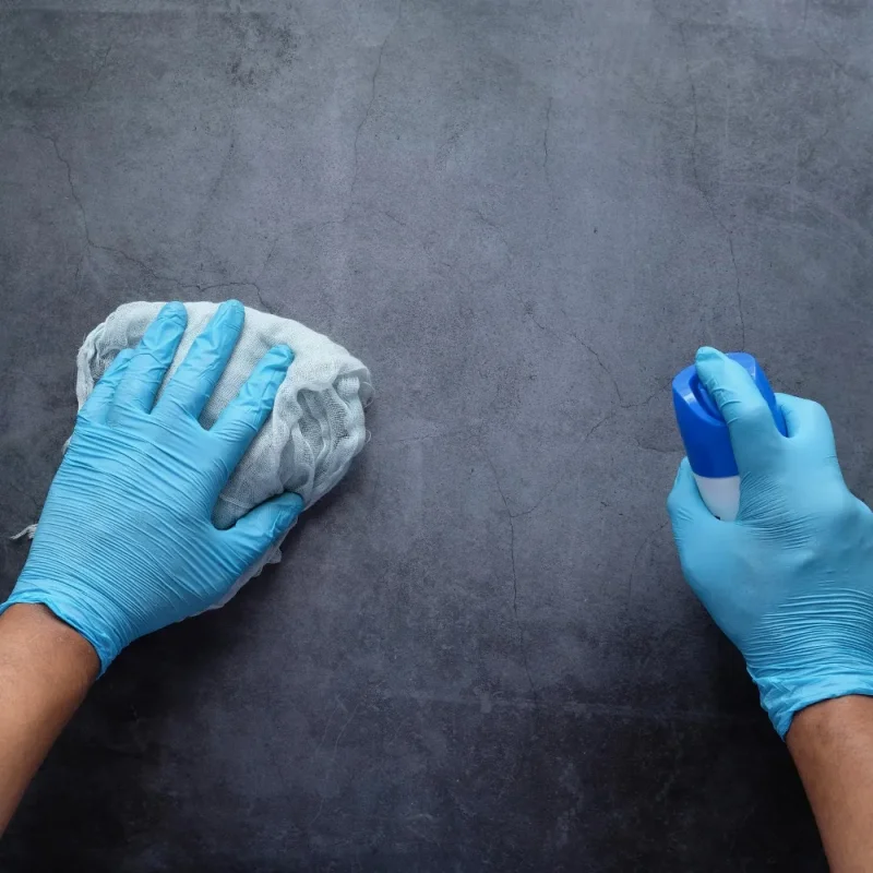 FILFA FRANCE - Gant nitrile non poudré - Bleu - Taille S - x100