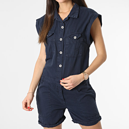 Combishort Femme Bleu Marine