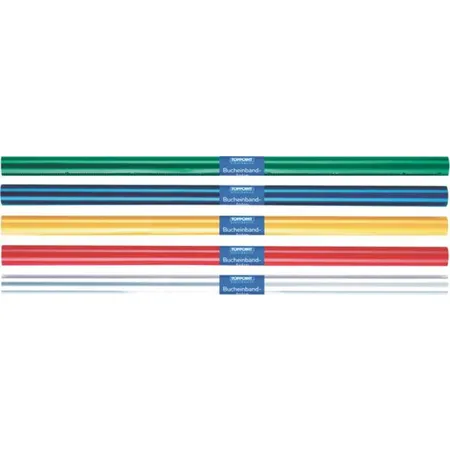 Stylex Bucheinbandfolie 5 Rollen je 2m x 40cm breit