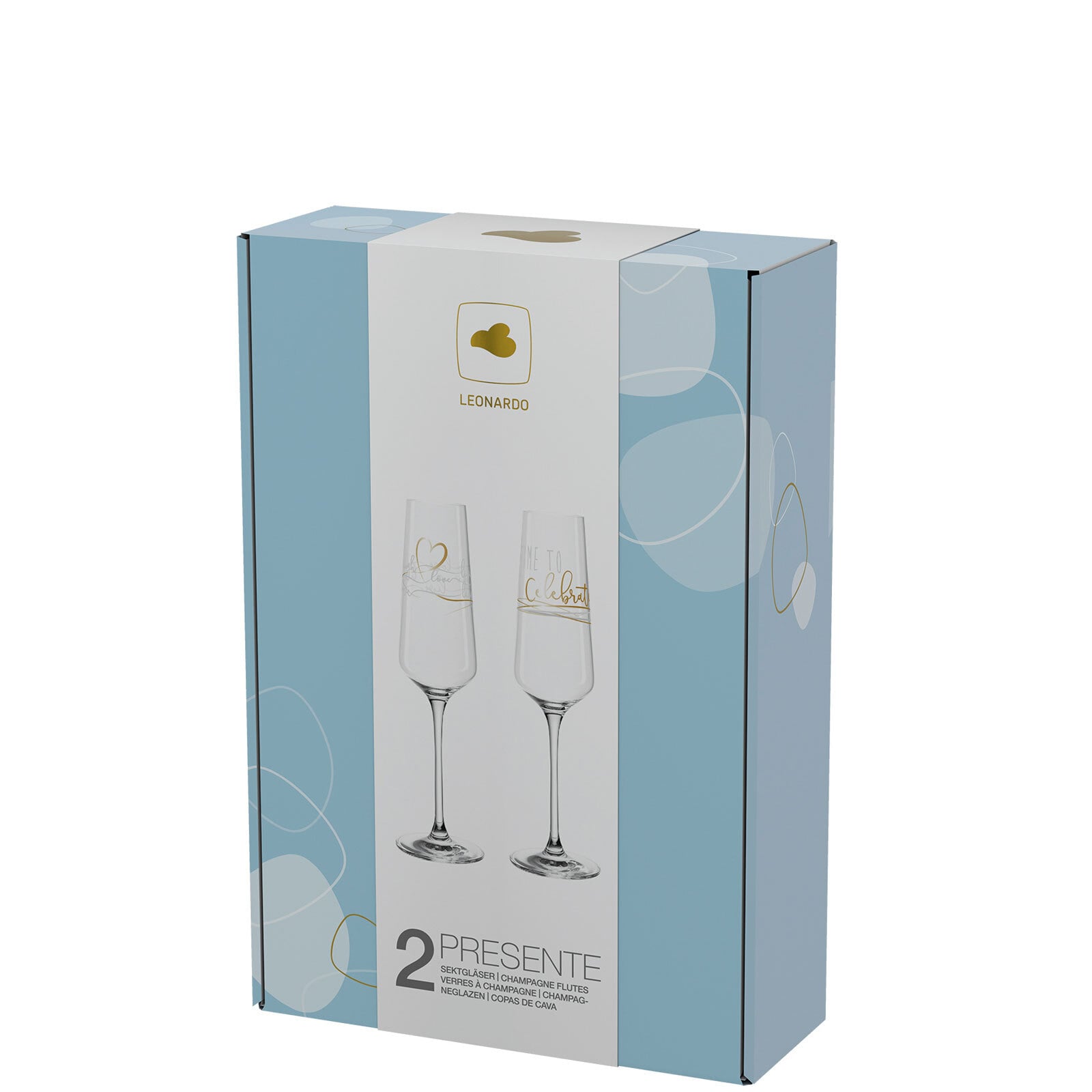 LEONARDO Sektglas PRESENTE CELEBRATE 2er Set
