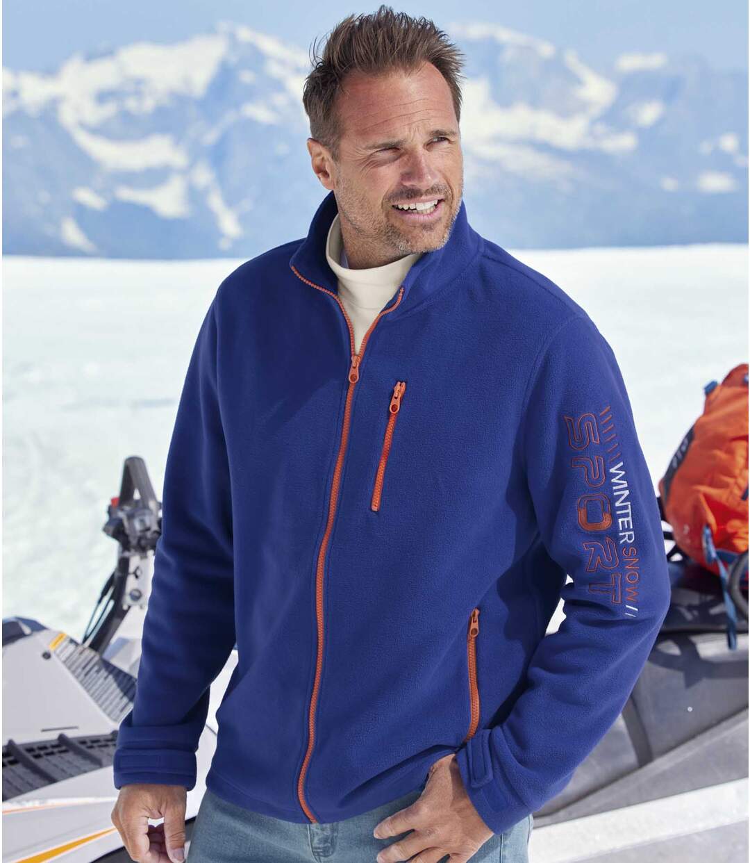 Veste Polaire Sport Doublée Filet