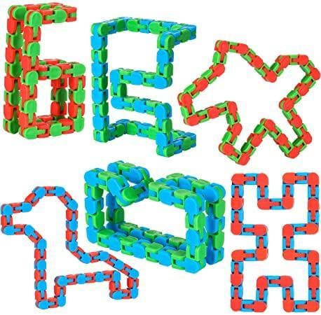 2-Pak - Wacky Tracks Fidget Toys - Leke / Sensory - 56 cm