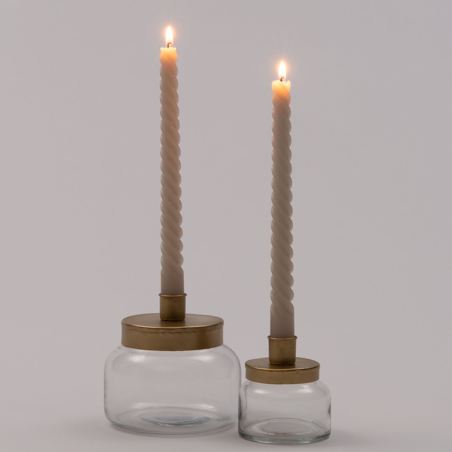 Intratuin kandelaar met pot goud D 13 H 12 cm