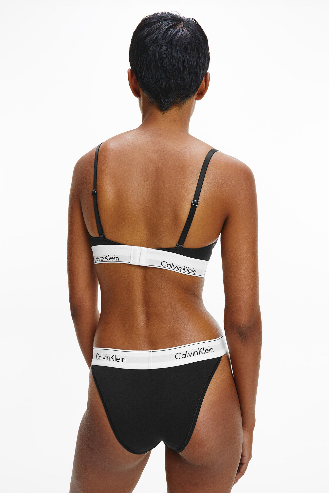 Top Calvin Klein Modern Cotton com cós