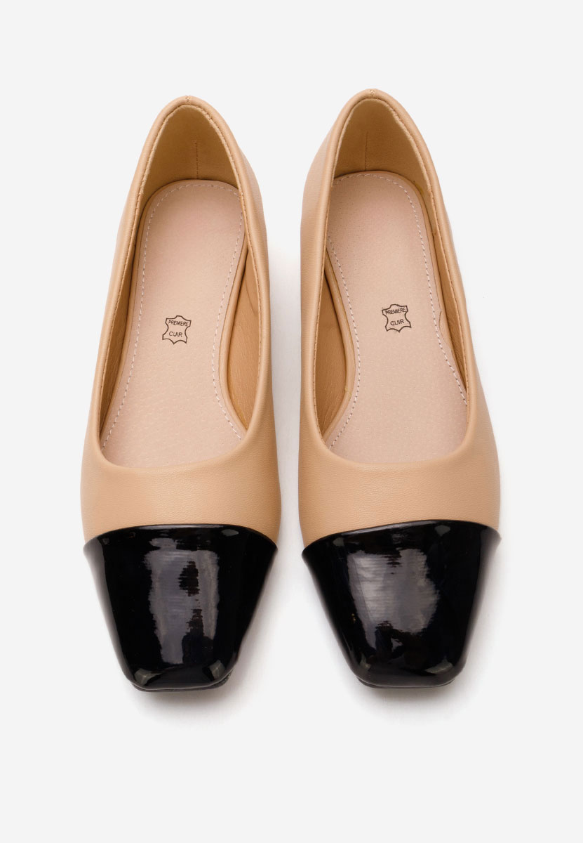Chaussures à petit talon roses Erias