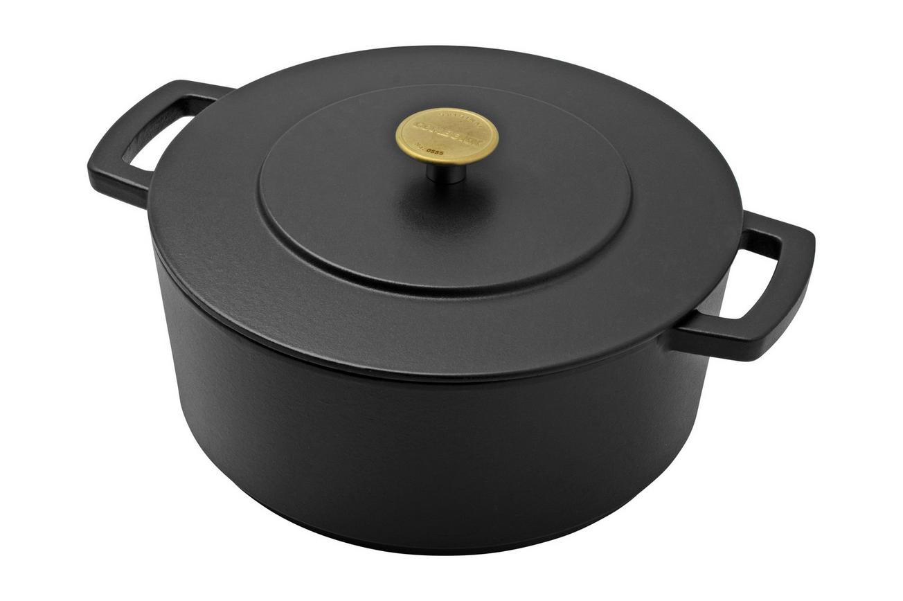 Combekk Original Dutch Oven 103228BL gerecycled gietijzer, braadpan, 28 cm, 6L