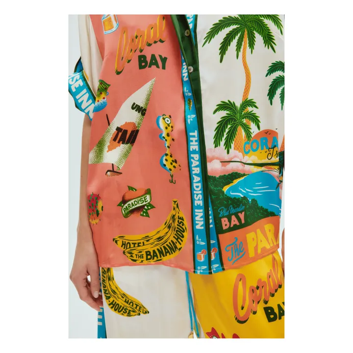 Alémais Chemise Paradiso Soie | Ecru