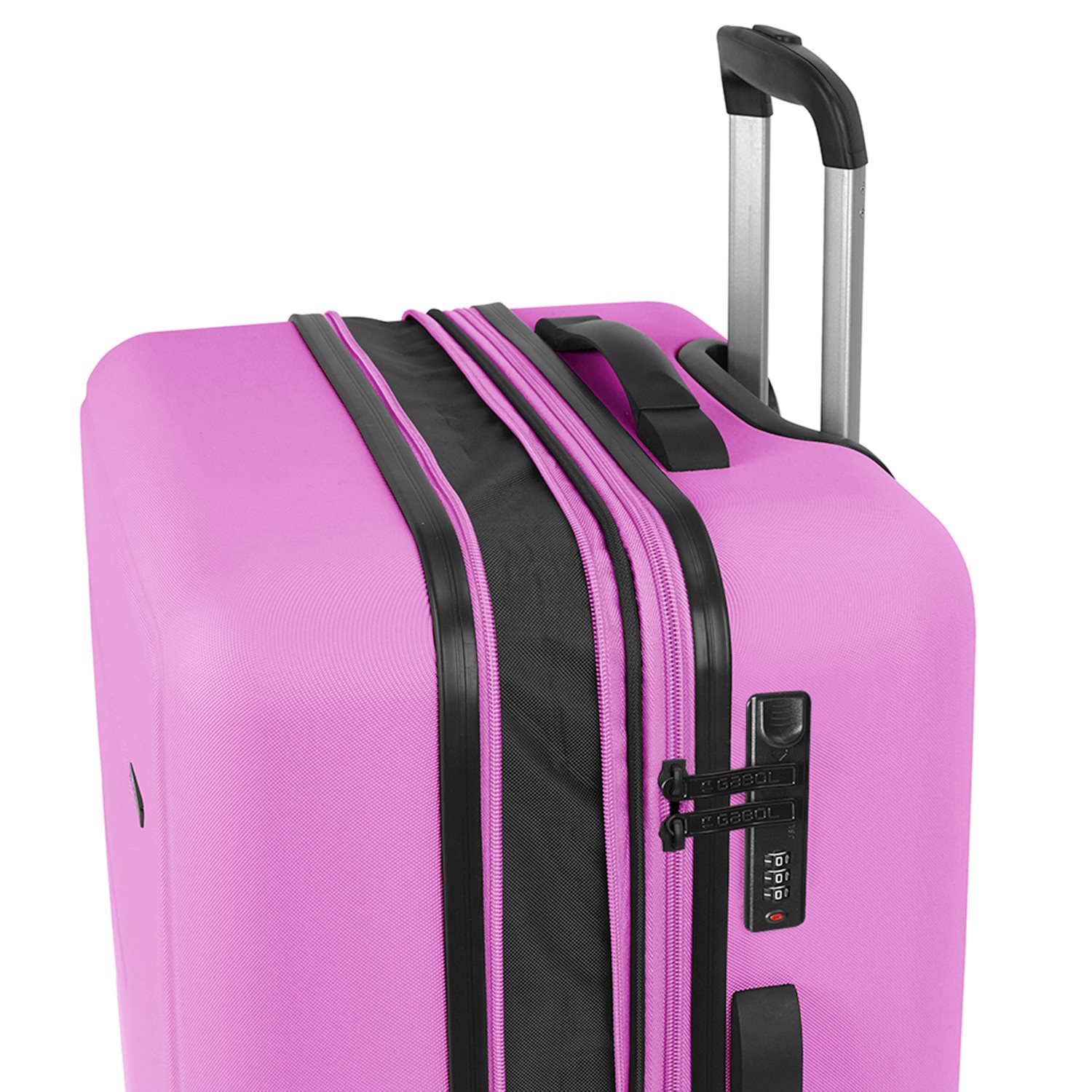 Gabol Future Medium Trolley Expandable pink