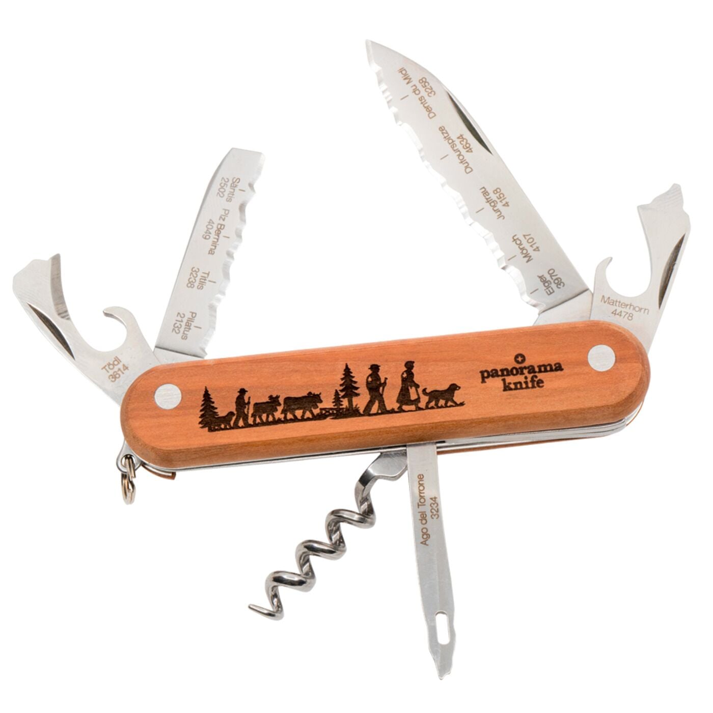 panorama knifeTaschenmesser «Alpaufzug»