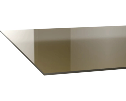 form&style Walk In MODENA 90 x 195 cm, profiel zwart mat, glasdecor bruin, vuilafstotende glascoating