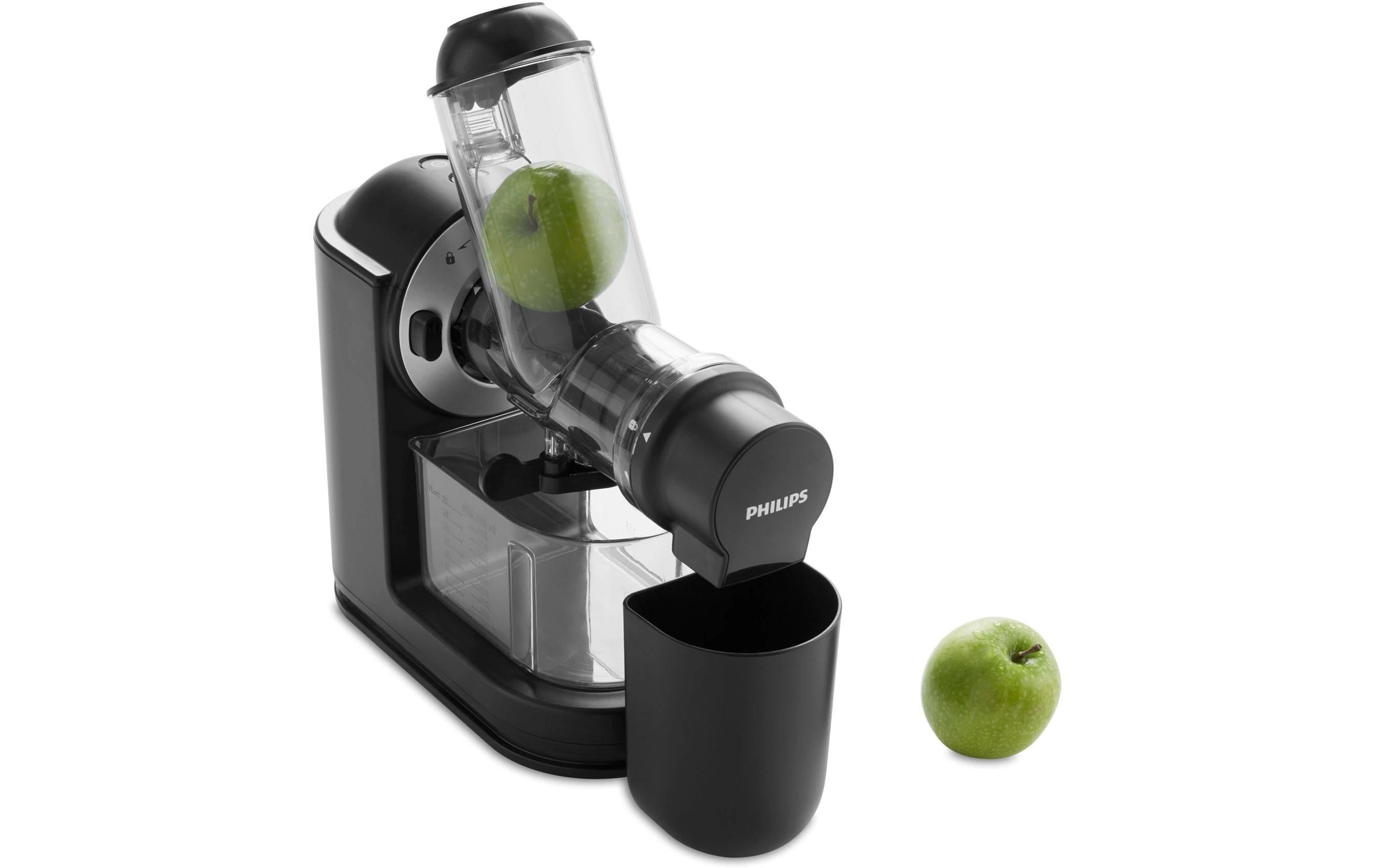 Philips Slow Juicer »Juicer Viva Collection HR1889/70 Schwarz/Silber« 150 W