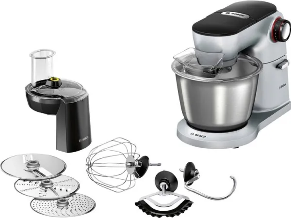 Bosch OptiMUM MUM9D33S11 - Køkkenmaskine - 1300 W - platinsølv
