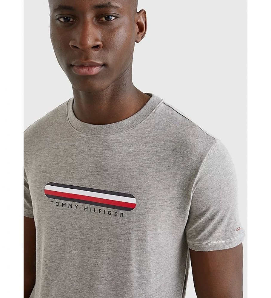 Camiseta Tommy Hilfiger Seacell Cinza