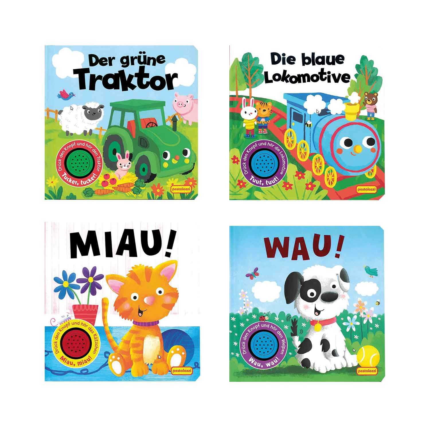 Buch mit Sound für Kleinkinder versch. Geschichten