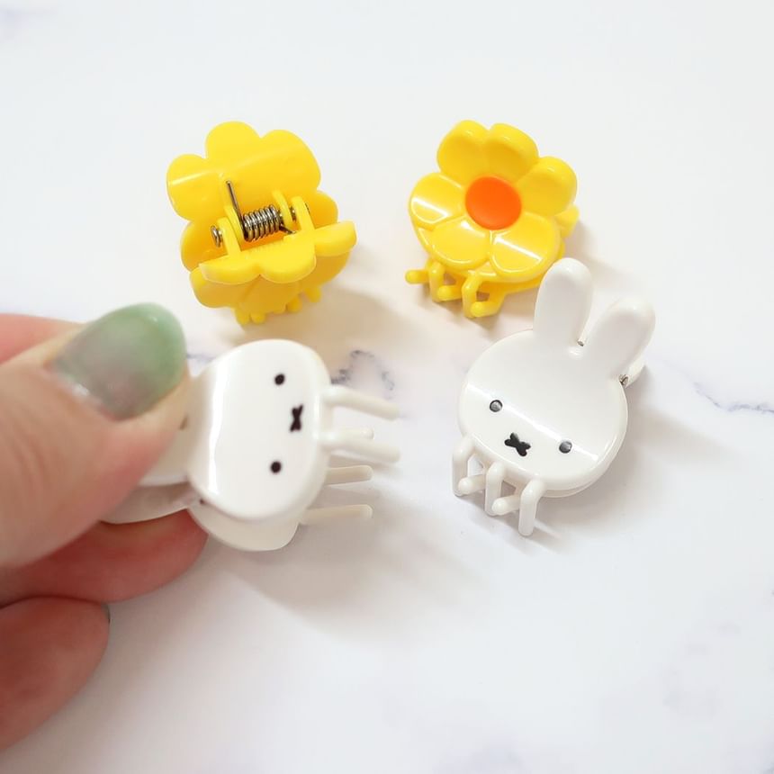 SHOBIDO - Nijntje Mini Haarspeld (Set van 4)