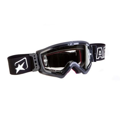 Masque cross Ariete MUDMAX BLACK/WHITE 2019 - Noir / Blanc