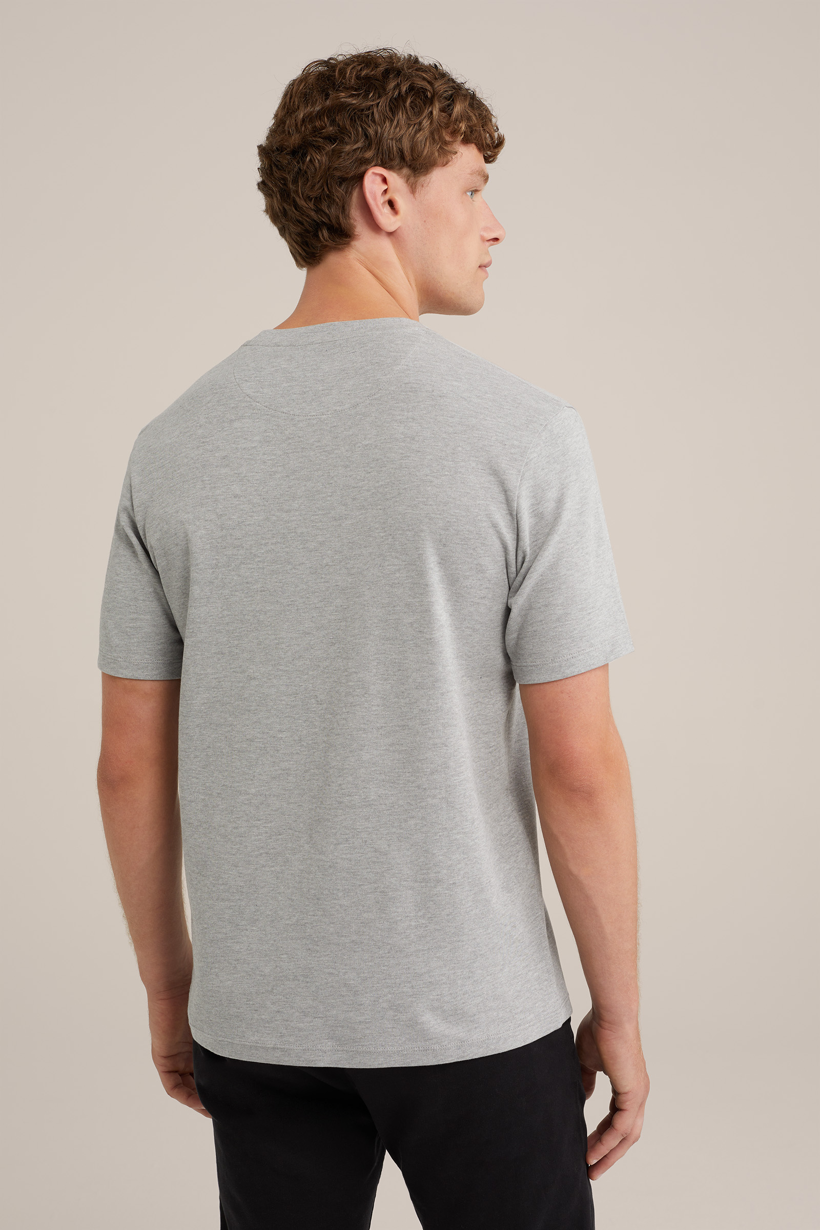 T-shirt Fundamentals Lichtgrijs