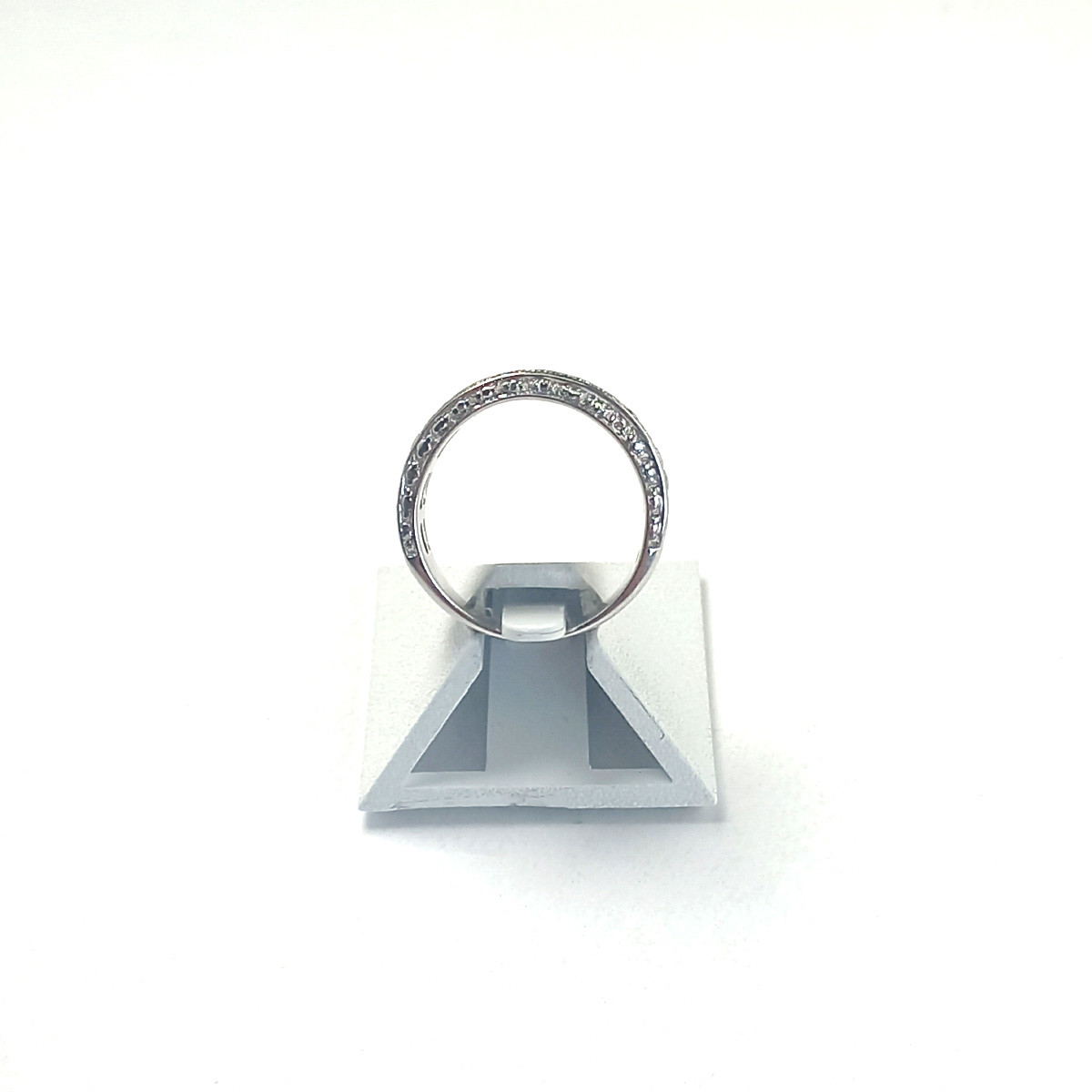 Bague Pierre Balmain d'occasion or 750 blanc diamants