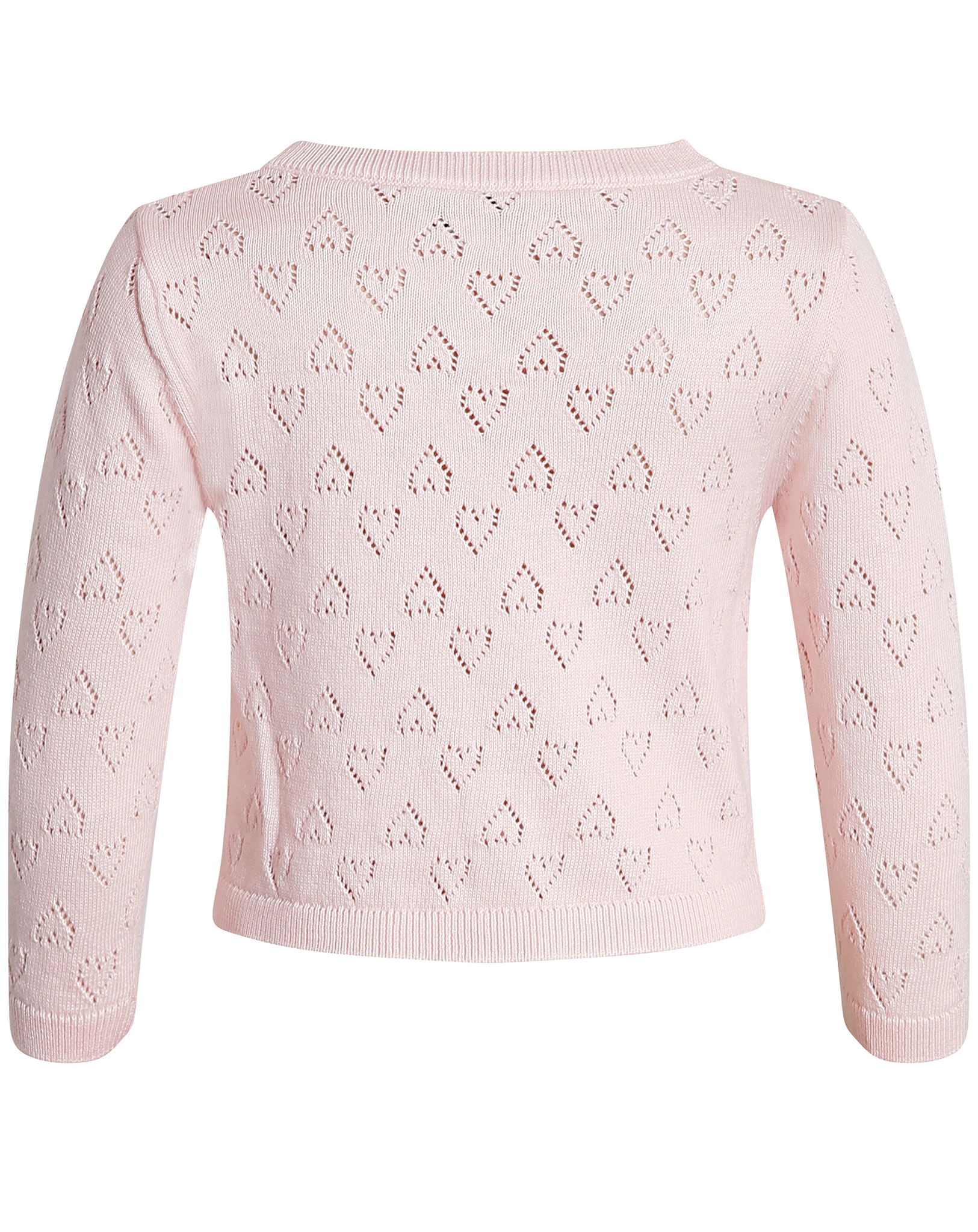 Cardigan LITTLE HEARTS in rose