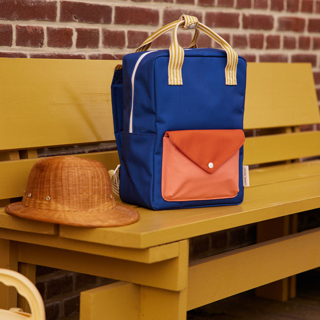sticky lemon rugzak envelope - ned blue - 32 cm