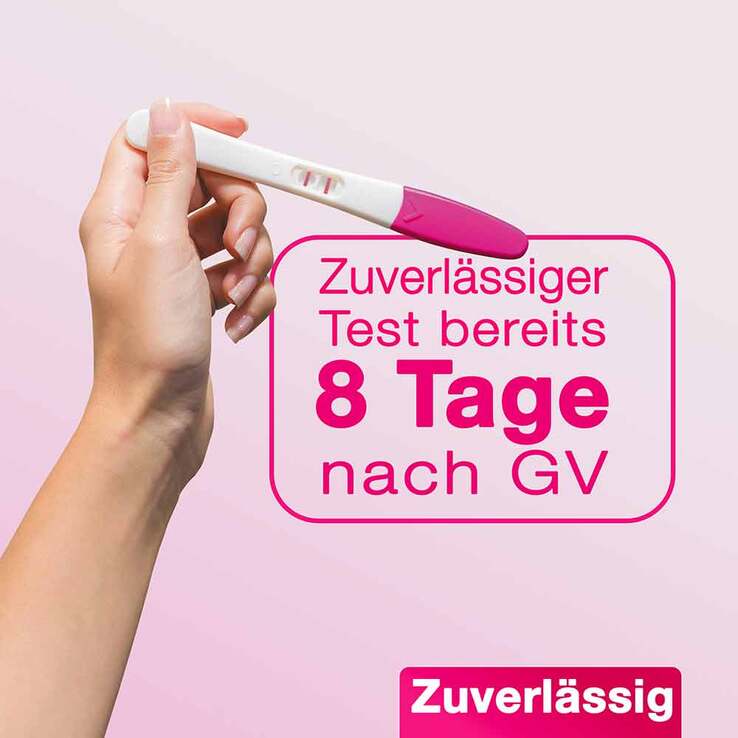 Früh Schwangerschaftstest ab Tag 8 Urin, 1 St