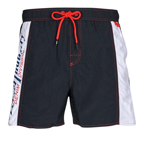 Diesel - BMBX-CAYBAY CALZONCINI - Noir / Blanc