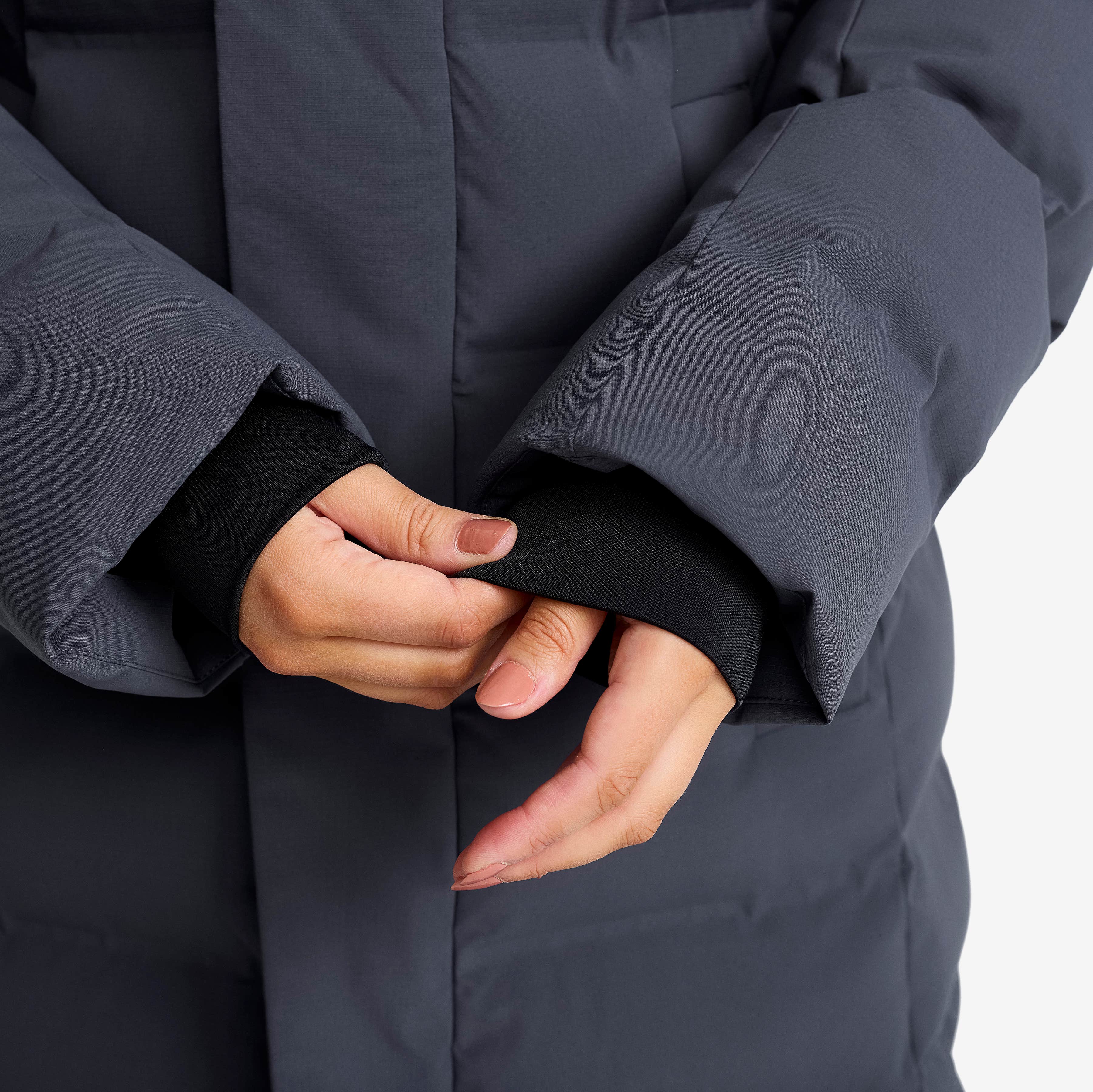 Scenic Insulated Long Parka Dame India Ink