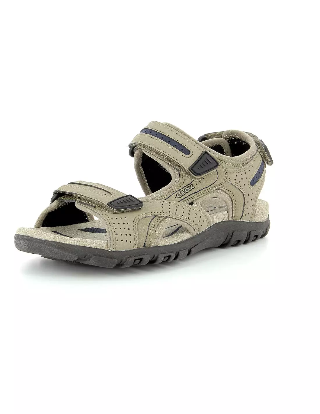 GEOX GEHOEL U8224D SAND NAVY - Sandales, mules & nu-pieds Sand