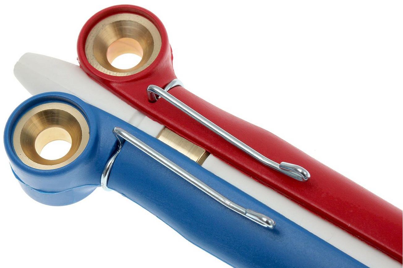Spyderco BaliYo YUS100 Heavy Duty, red-white-blue