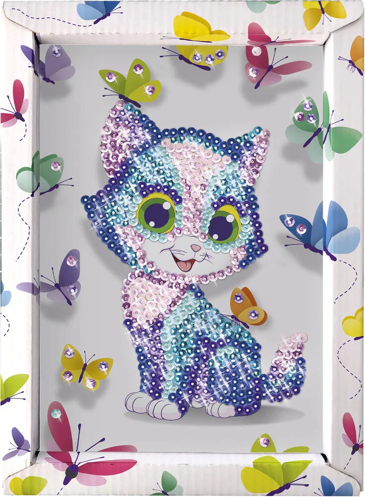 COLLECTION SEQUINS CHAT