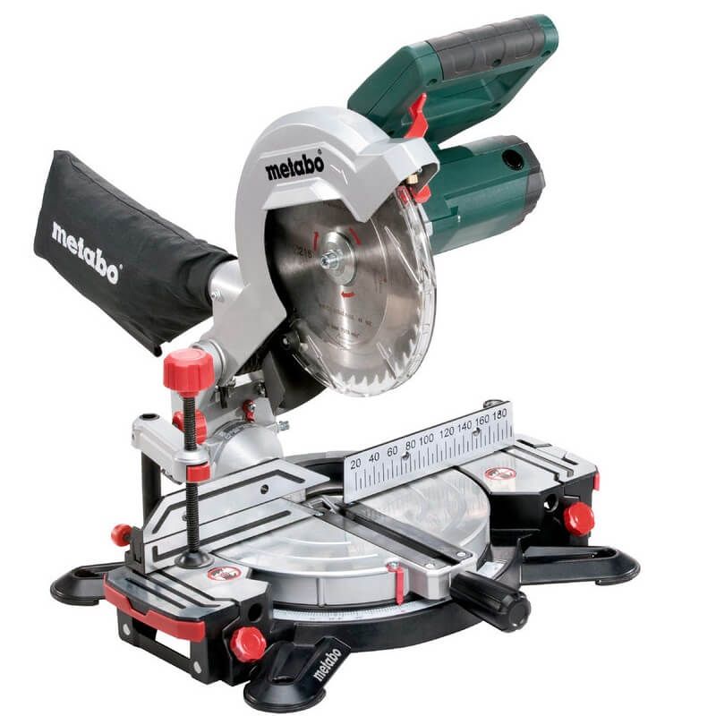 Metabo KS216 M Afkortzaag incl. onderstel (100cm) - 1350W - 216 x 30mm