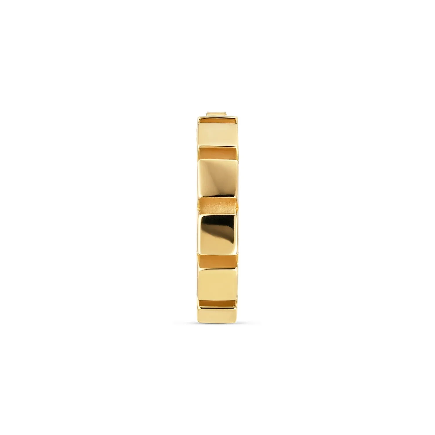 Jane Kønig Chunky Magic Hoop Ørering Single 18 kt. Forgyldt Sølv CMH-AW24-G