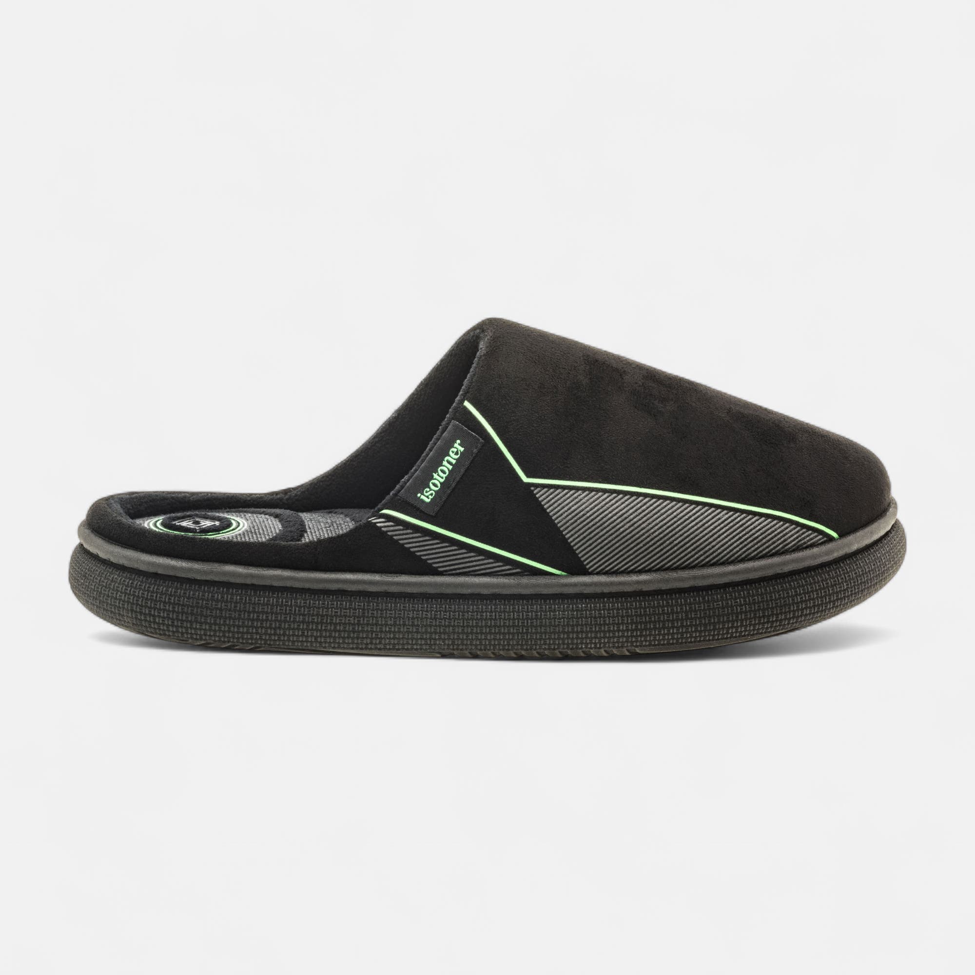 Pantoufles mules Homme noir