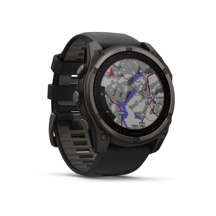 Garmin Unisex Ure fēnix® 8 - 47 mm Solar Sapphire Sort