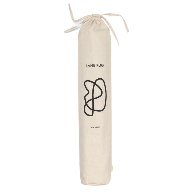 Ferm Living Lane vloerkleed 70x105 incl houten auto